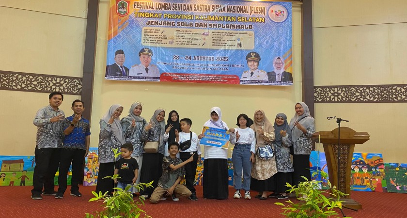 Zulfi Hanifah Raih Juara 1 Lomba MTQ di FLS3N Tingkat Provinsi Kalimantan Selatan